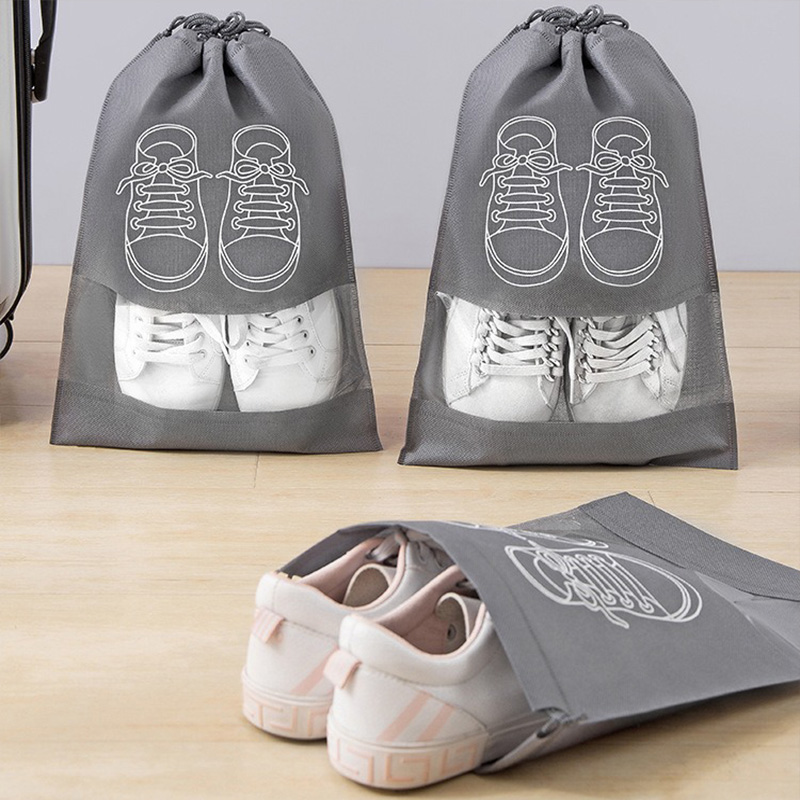 Shoe Bag Dust - 10 قطع من أكياس تخزين الأحذية