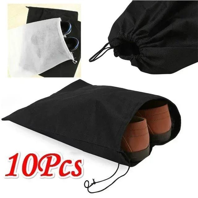 Shoe Bag Dust - عملي جديد 10 قطعة غطاء غبار