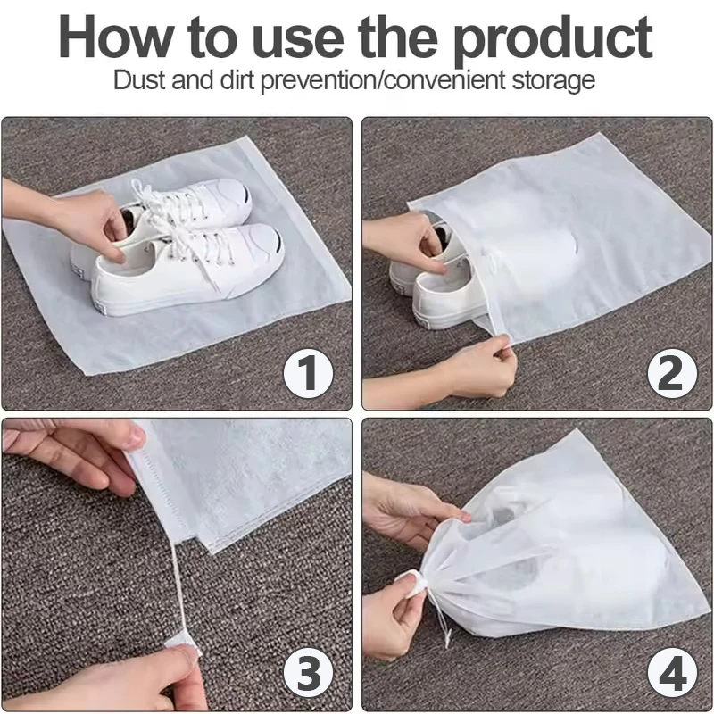 10/30/50 قطعة أغطية واقية من ا - مراجعة Shoe Bag Dust وسعره