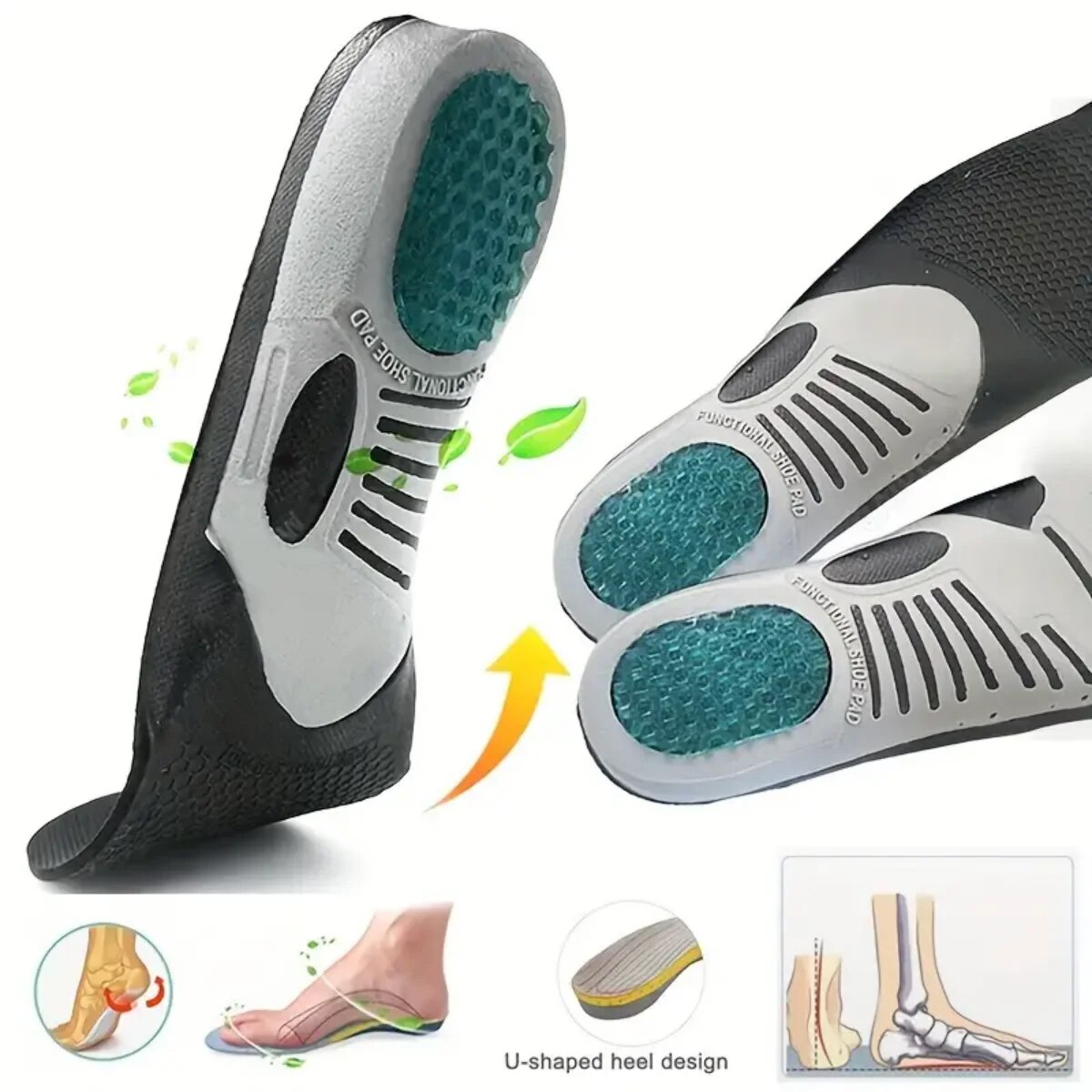 زوج واحد من نعال تقويم العظام  - مراجعة Sneaker Care وسعره