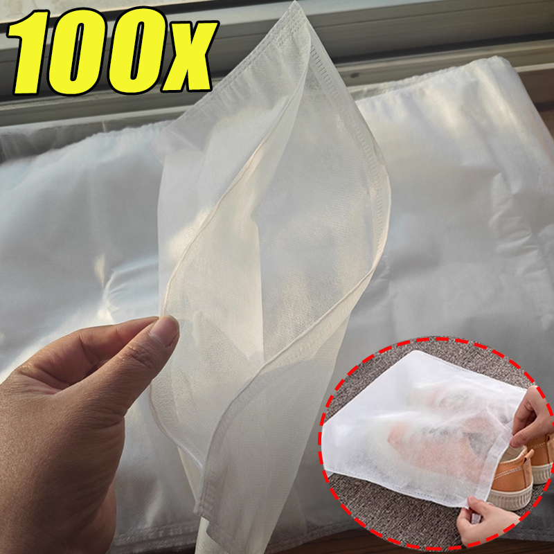 1-100 قطعة حقيبة تخزين أحذية ب - مراجعة Shoe Bag Dust وسعره