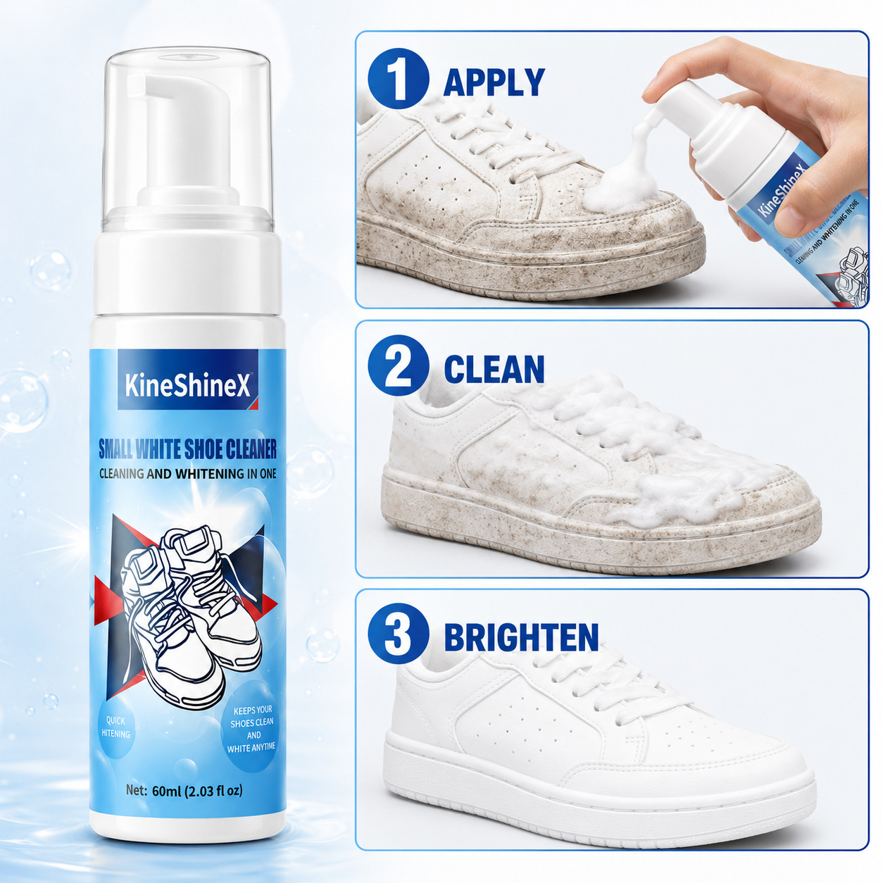 مجموعة تنظيف الأحذية من جيهين، - مراجعة Sneaker Care وسعره