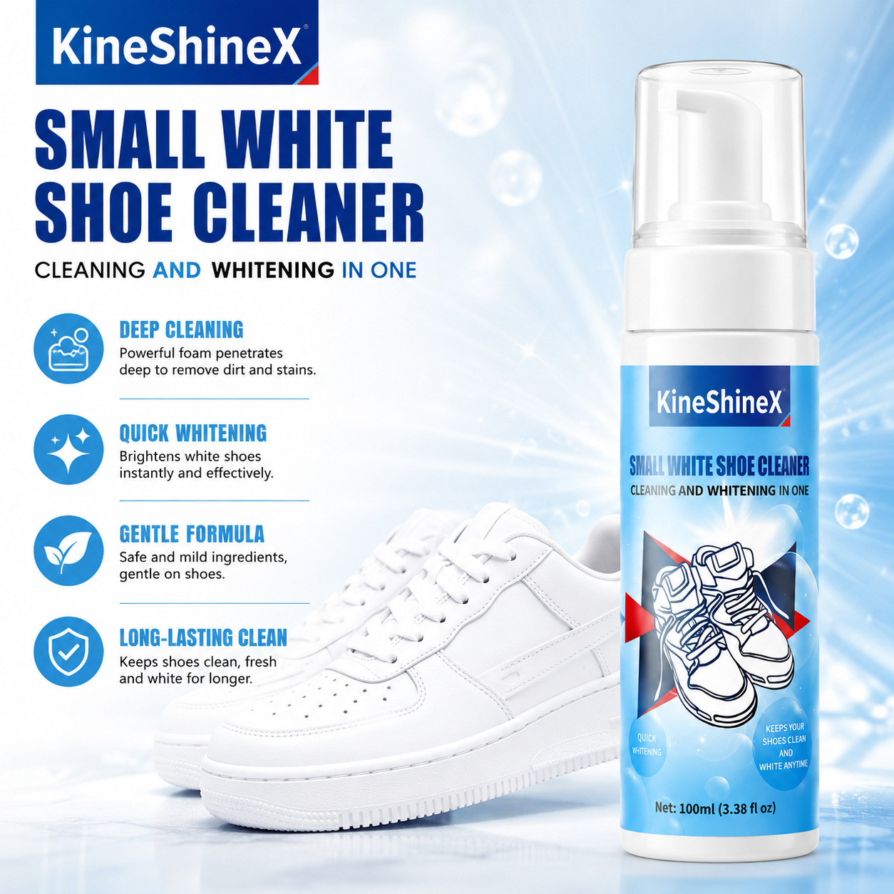 مجموعة تنظيف الأحذية من جيهين، - مراجعة Sneaker Care وسعره